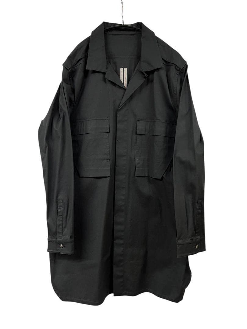 Rick Owens 22AW strobe field shirt 52 Size US L / EU 52-54 / 3 - 2 Thumbnail