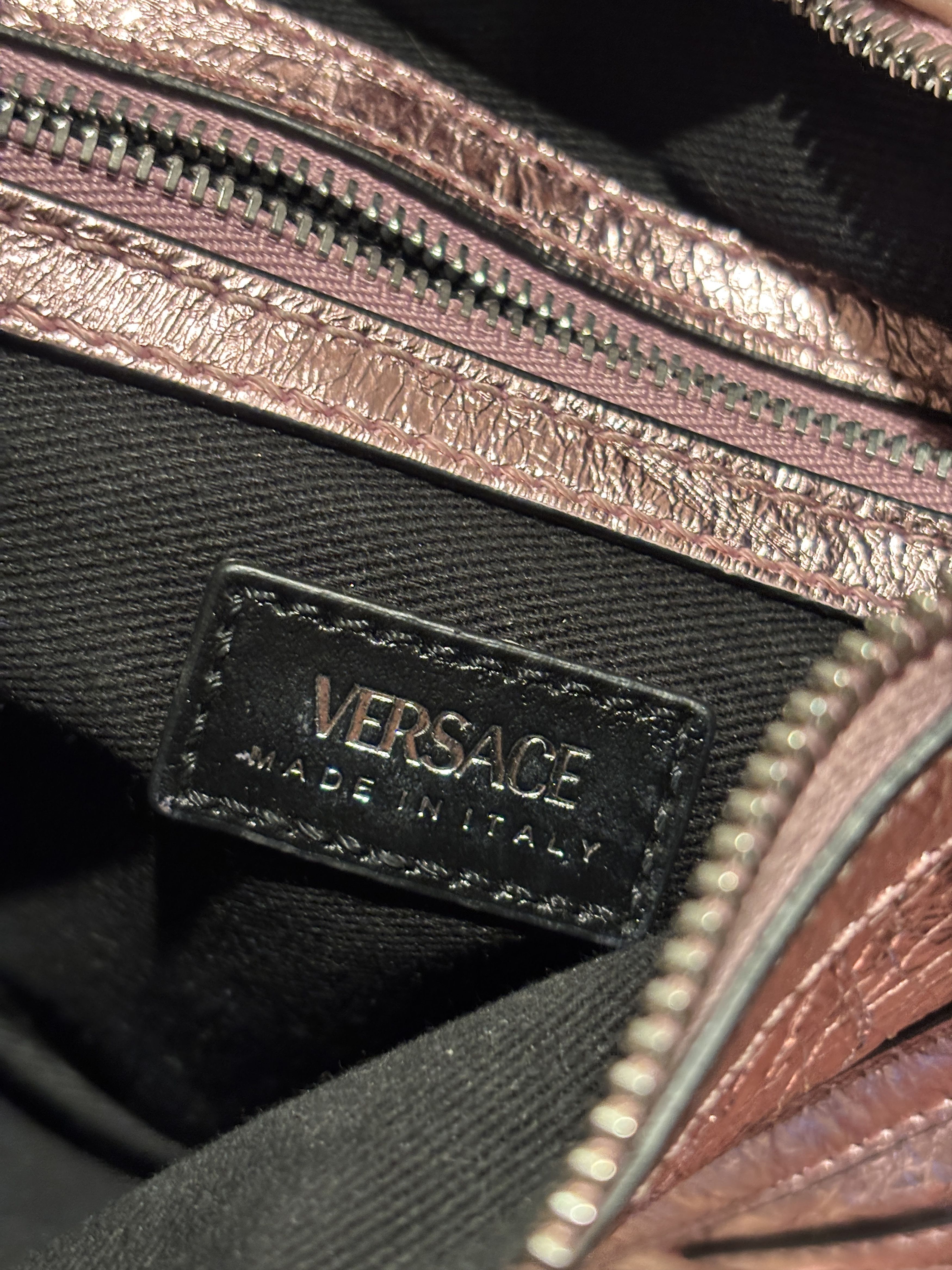 Versace Versace Carry All Metallic Pink Size ONE SIZE - 3 Thumbnail
