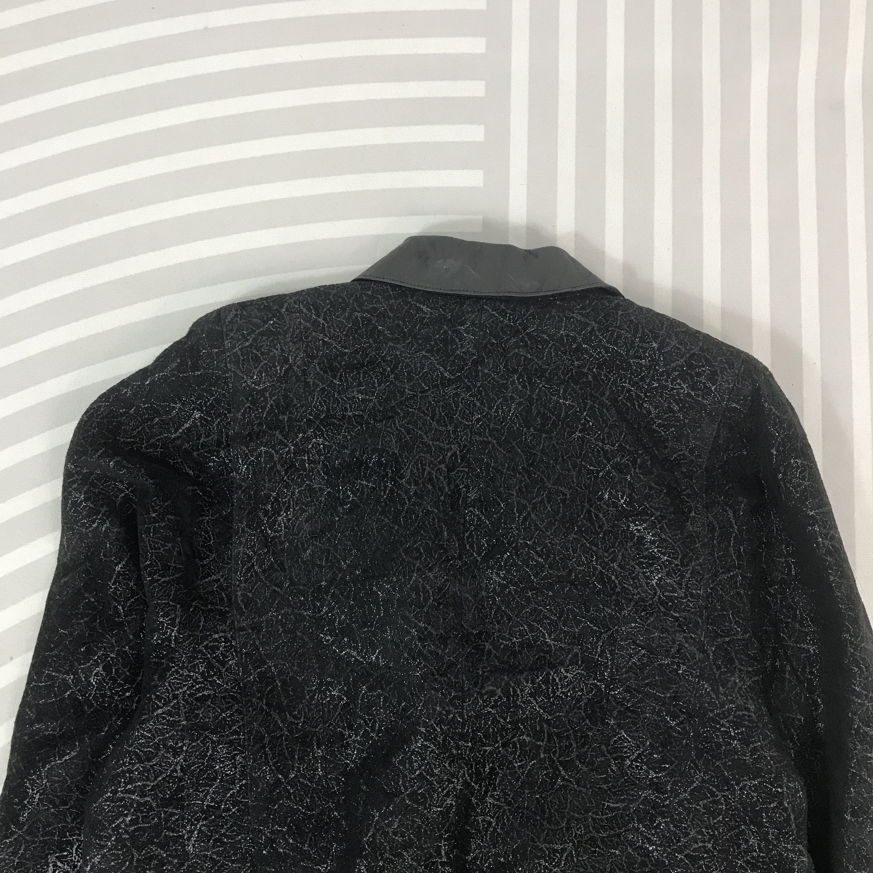Japanese Brand Vintage Partina leather black coat Jacket Size US L / EU 52-54 / 3 - 4 Thumbnail