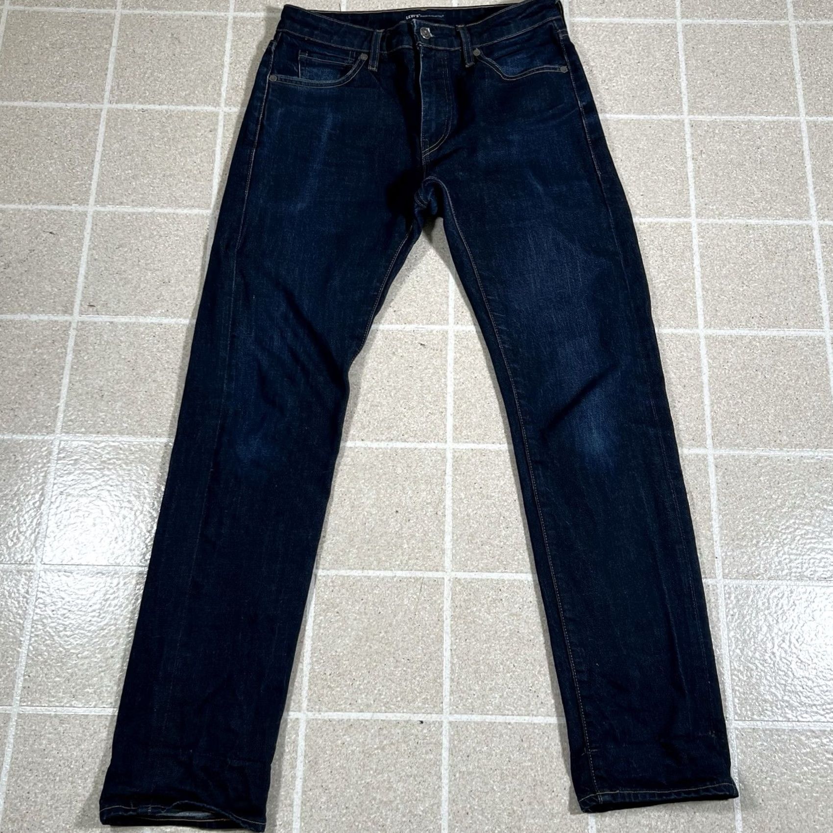 Levi's Levi's Made & Crafted Denim Jeans Slim 30x32 Mens Dark Blue Tapered Size US 30 / EU 46 - 4 Thumbnail