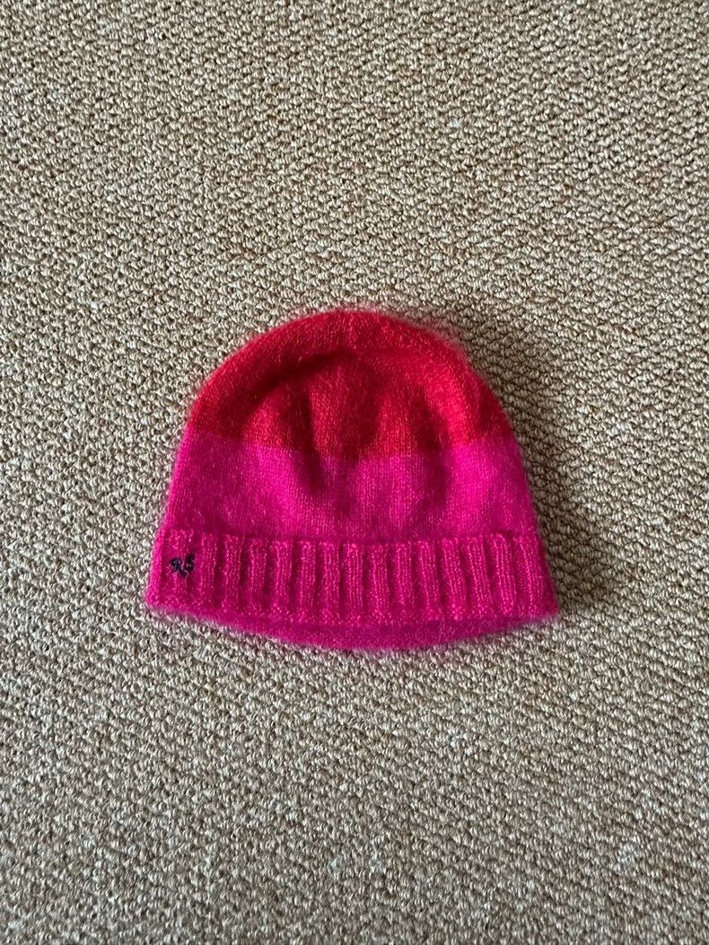 Raf Simons Raf Simons Mohair color matching cold hat-2505 Size ONE SIZE - 1 Thumbnail