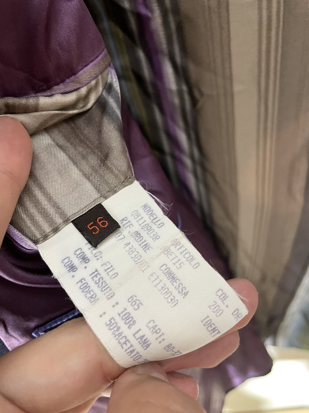 Designer × Etro Etro Vintage Wool Blazer Size 54R - 13 Thumbnail