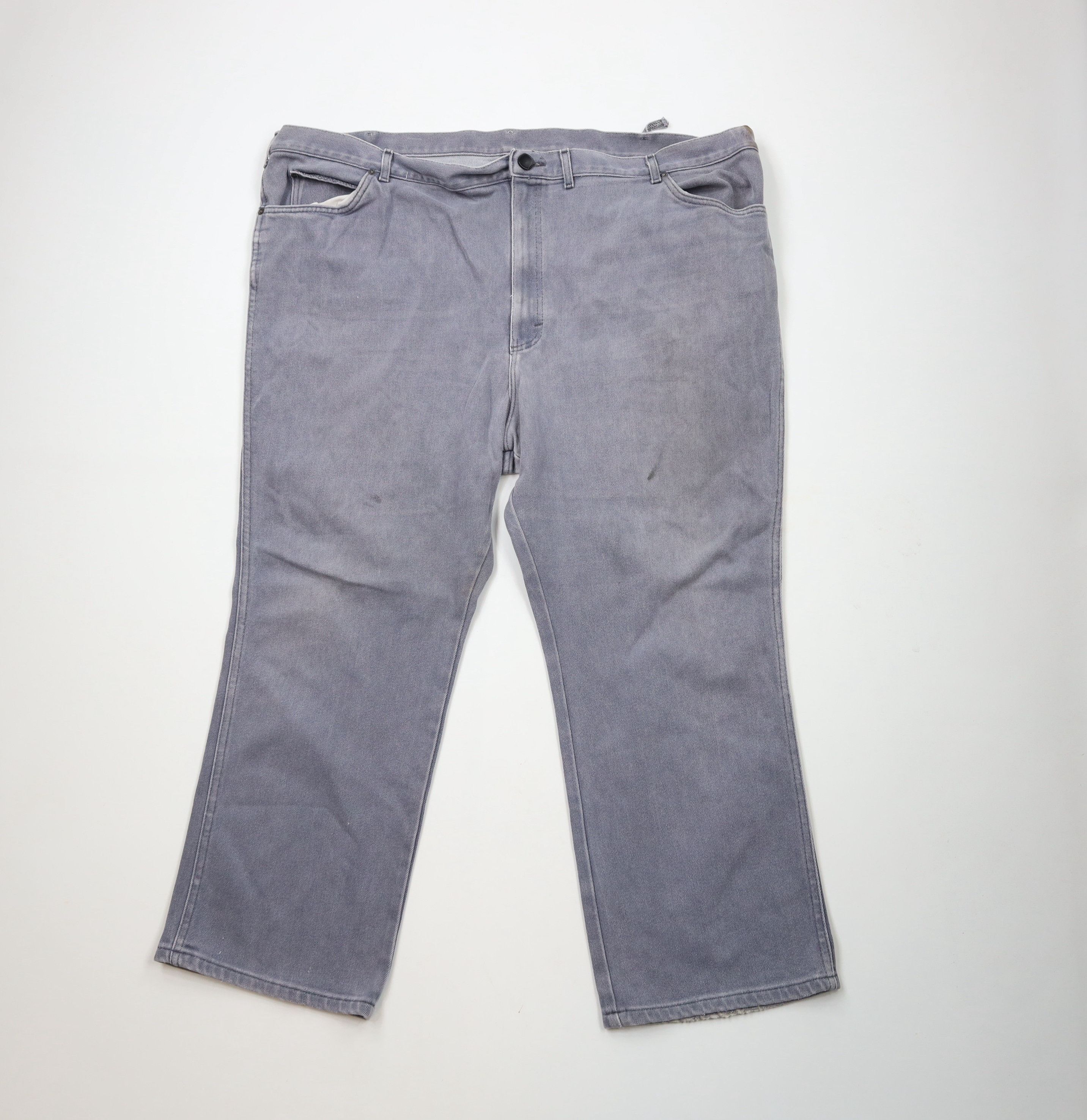 Lee × Vintage Vintage 90s Lee Flared Wide Leg Denim Jeans Blue USA Size US 44 / EU 60 - 1 Thumbnail