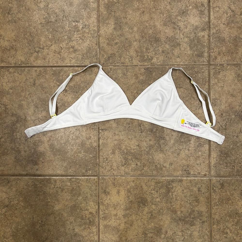 Designer Teenage Girls White Bralette Training Bra Yellowberry Size ONE SIZE - 3 Thumbnail