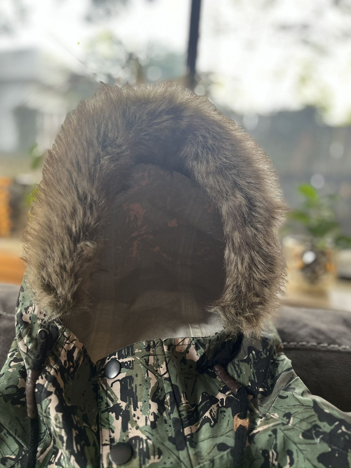 Holden Outerwear × Stussy × Vintage Stüssy x Holden fur trim canvas parka (2013) Size US M / EU 48-50 / 2 - 2 Thumbnail