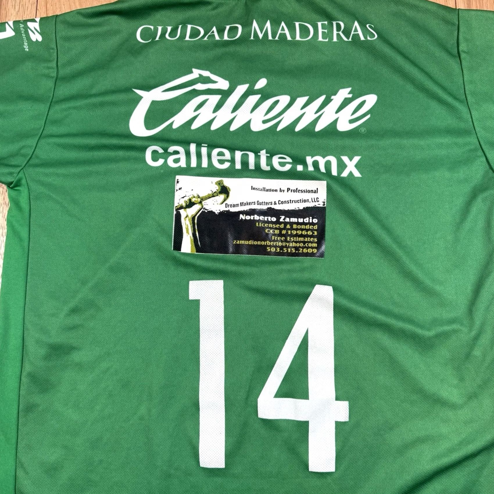 Vintage MX Polo Shirt Soccer Green Mens L Telcel Mobil Ciudad Mederas Caliente Jersey Activewear Size US L / EU 52-54 / 3 - 5 Thumbnail