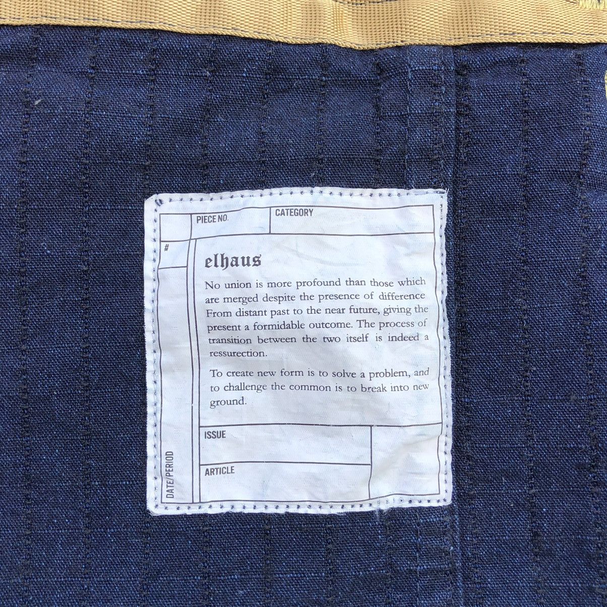 Elhaus Japanese Elhaus Coverall Kendogi Indigo Patchwork Jacket Size US L / EU 52-54 / 3 - 20 Thumbnail