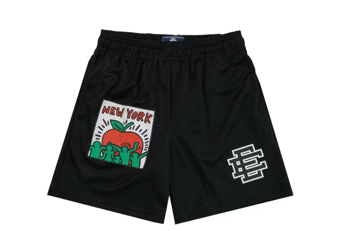 Eric Emanuel Eric Emanuel Keith Haring black shorts large Size US 32 / EU 48 - 1 Thumbnail