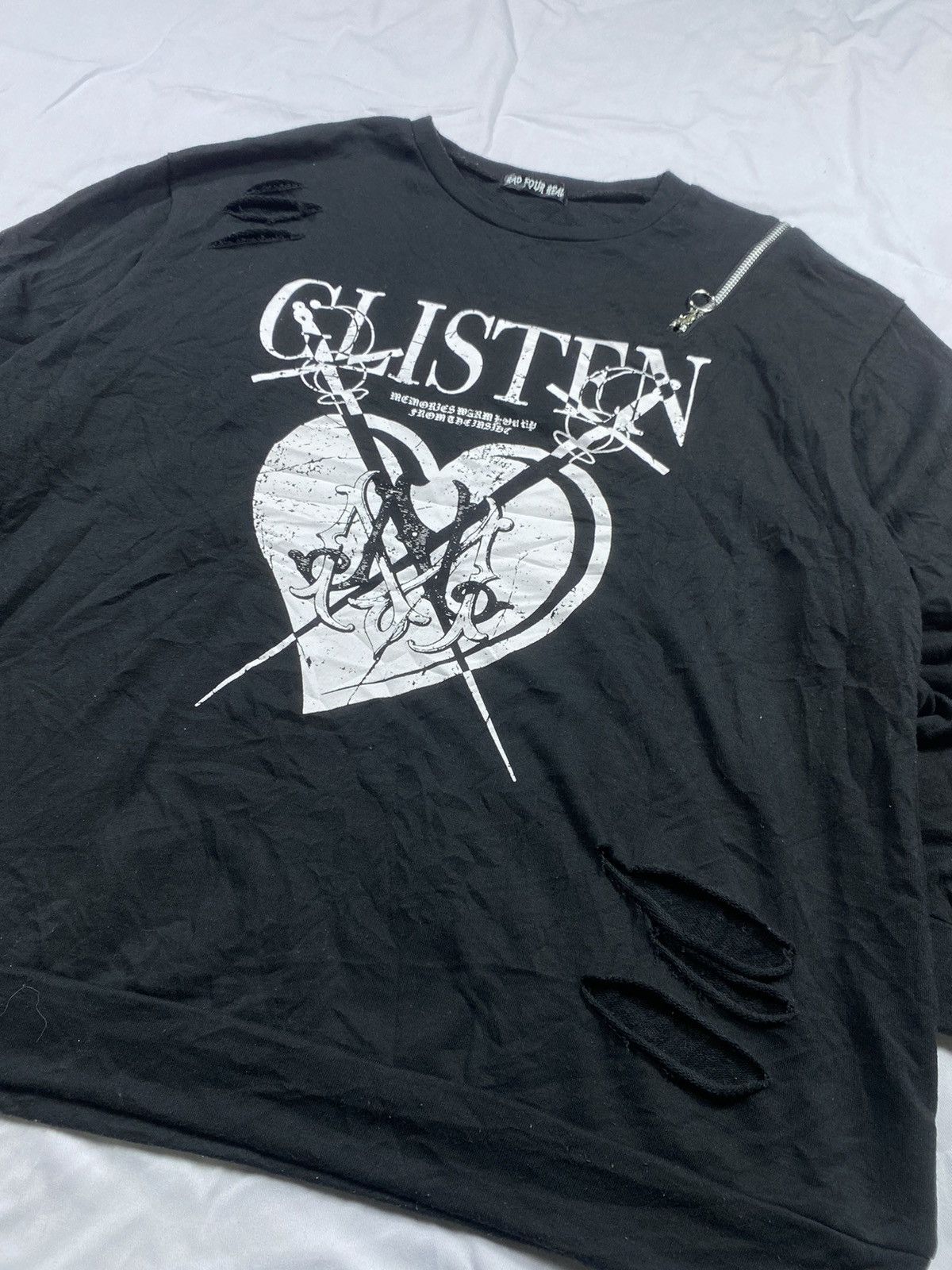 If Six Was Nine Japanese Rad Faur Real Poem Gothic Punk Ifsix lgb style Size US L / EU 52-54 / 3 - 5 Thumbnail