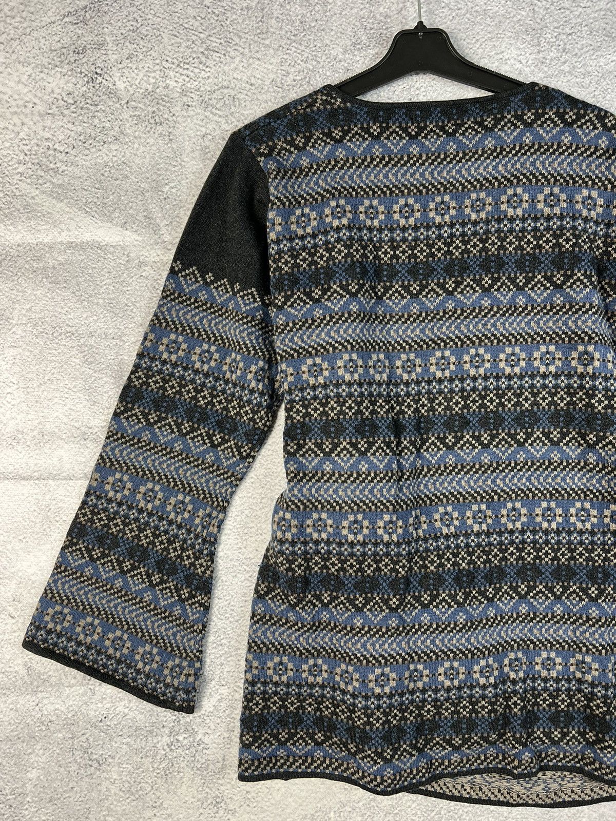 Designer × Other UK Gudrun Sjorden multicolour belted sweater Size L / US 10 / IT 46 - 8 Thumbnail