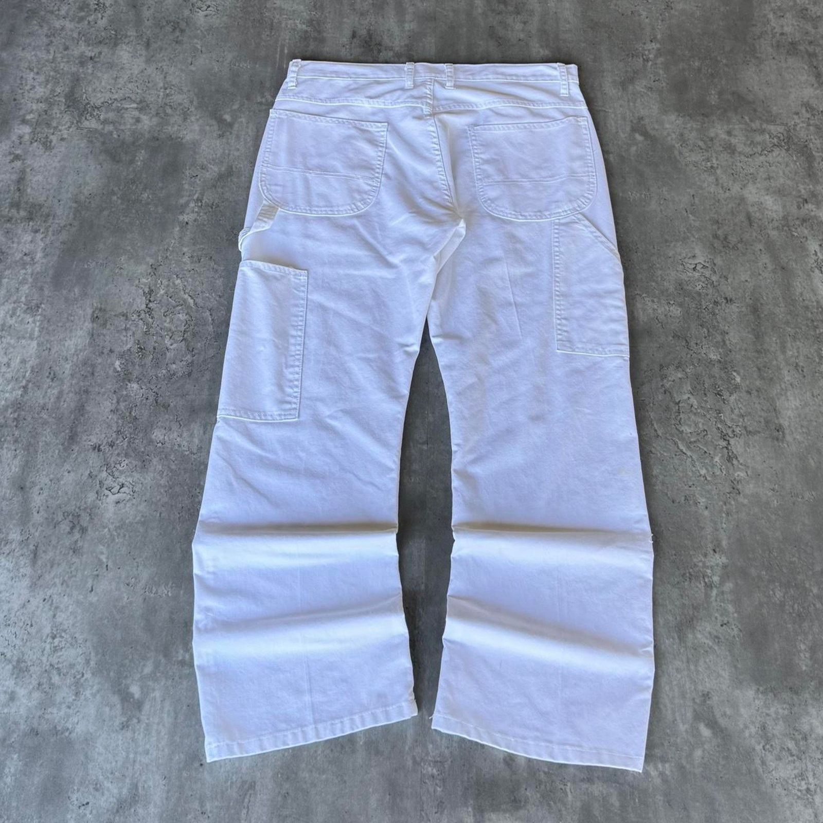 Carhartt × Vintage Crazy Y2K Carhartt Style Baggy Carpenter Skater Grunge Pant Size US 37 - 1 Thumbnail