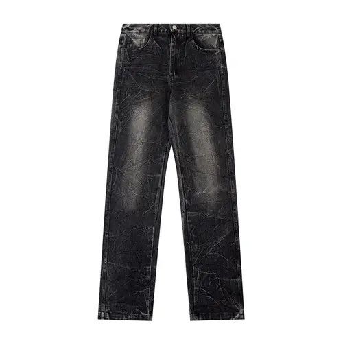 Jean distressed fade grunge jeans Size US 28 / EU 44 - 1 Thumbnail