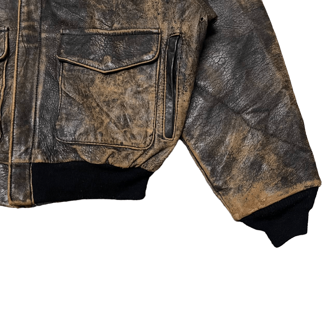 Japanese Brand Vintage Byrnes & Baker Leather Jacket Size US L / EU 52-54 / 3 - 3 Thumbnail