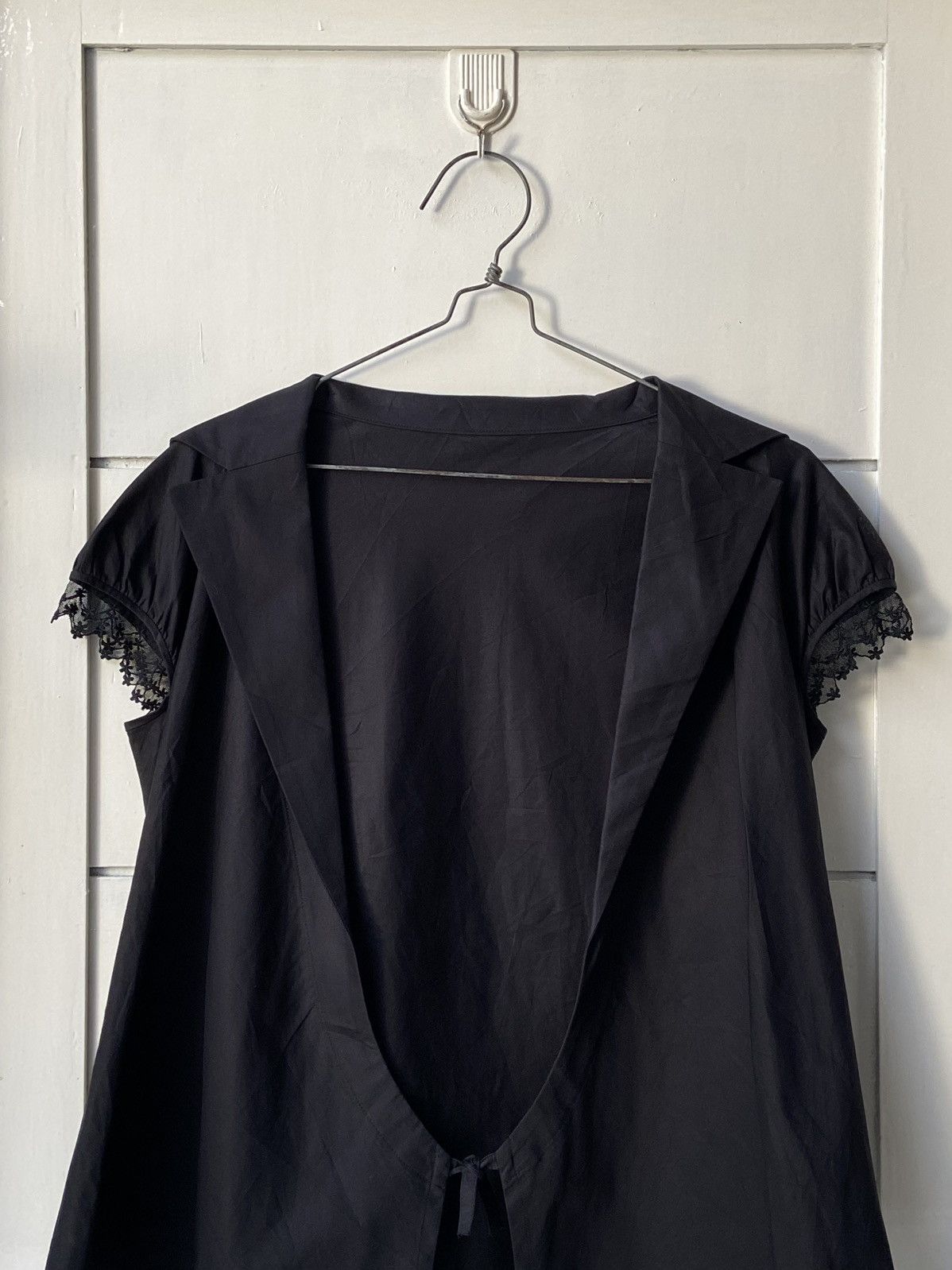 Yohji Yamamoto Yohji Yamamoto Black Outer/T-shirt Size US S / EU 44-46 / 1 - 8 Thumbnail
