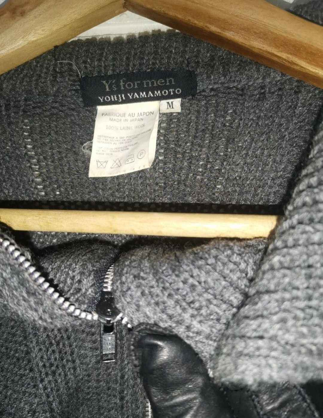 Japanese Brand × Yohji Yamamoto y's for men yohji yamamoto zipped sweater 90's Size US M / EU 48-50 / 2 - 4 Thumbnail