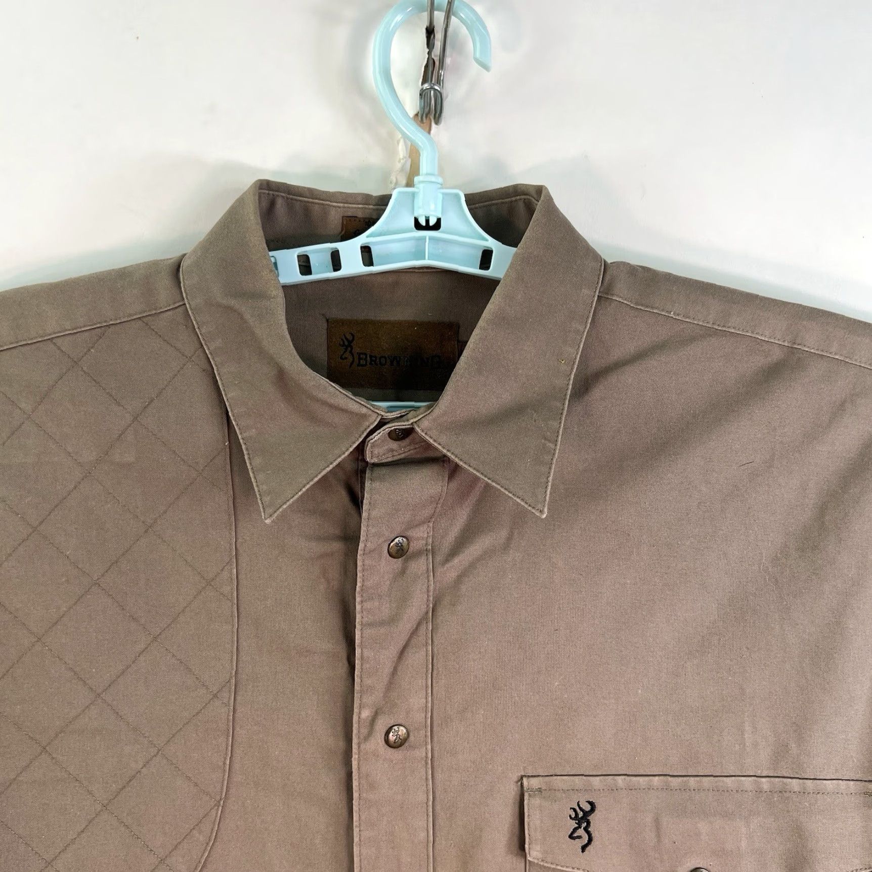 Vintage Browning Shooting Shirt Mens XL Button-Up Size US XL / EU 56 / 4 - 4 Thumbnail