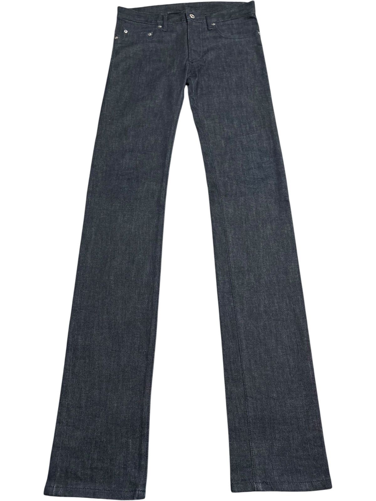 Dior 27 Dior Japan Unaltered Stacked Jeans Archive hedi kva Size US 27 - 1 Thumbnail