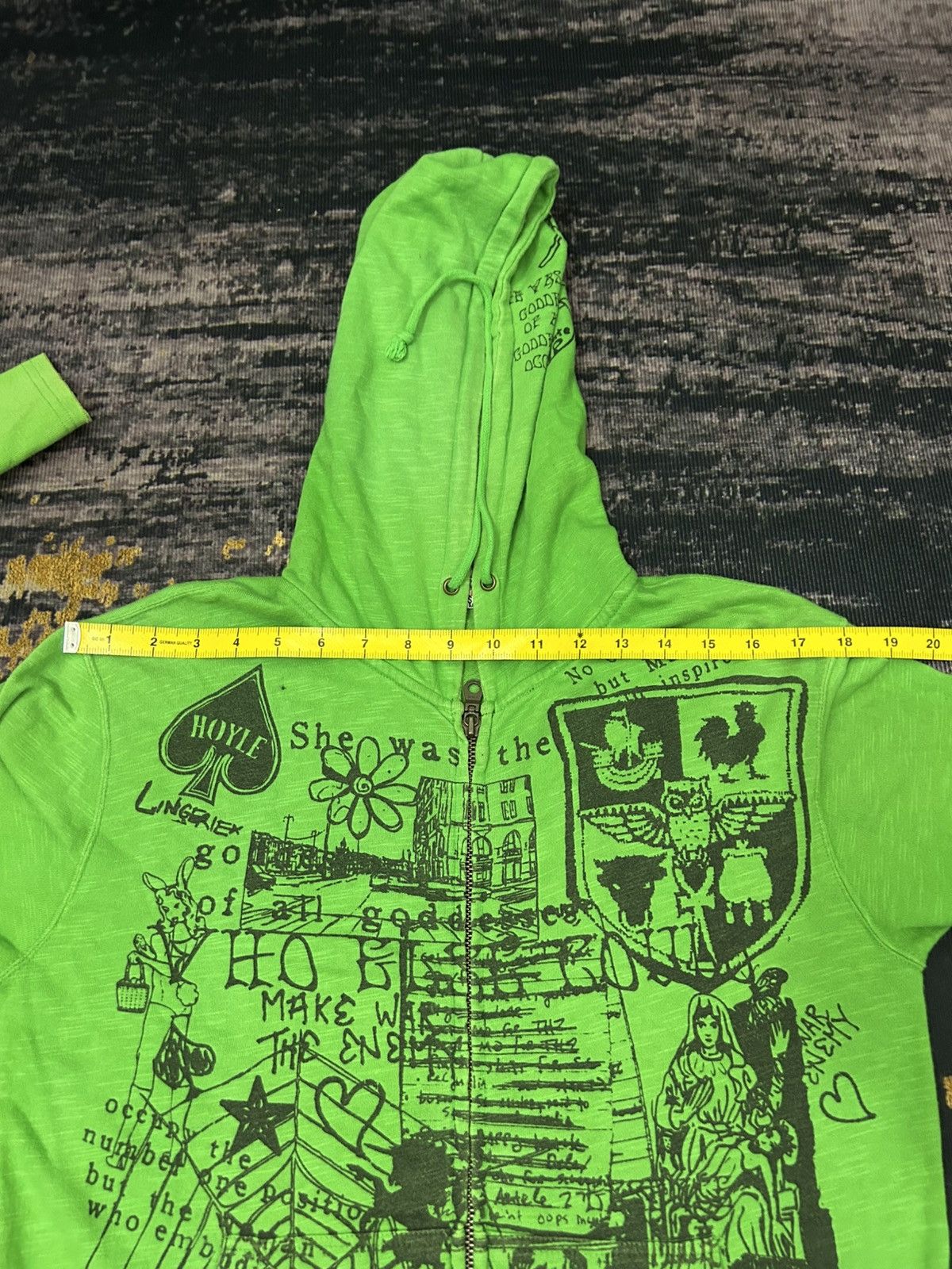 Beams Plus Beams AOP Porm Zip Hoodie Size US S / EU 44-46 / 1 - 14 Thumbnail