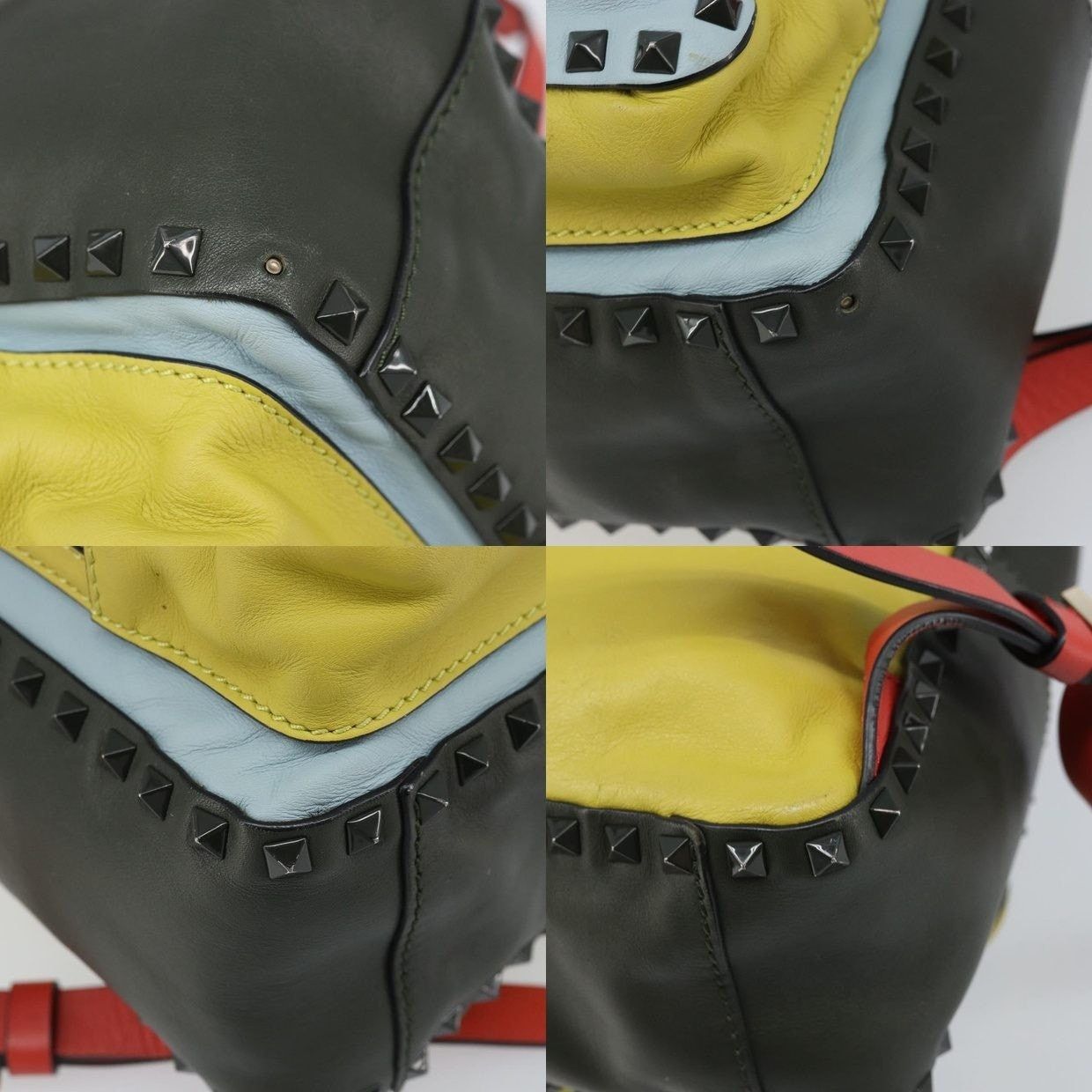 Valentino Valentino Leather Backpack Light Blue Size ONE SIZE - 7 Thumbnail