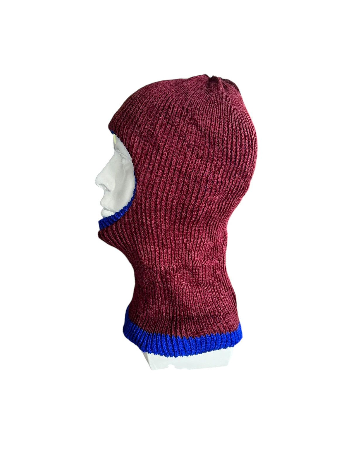 Japanese Brand × Kapital × Vintage Balaclava Masked Reversible Rare Design knitt Beanie ☠️☠️🎌 Size ONE SIZE - 3 Thumbnail