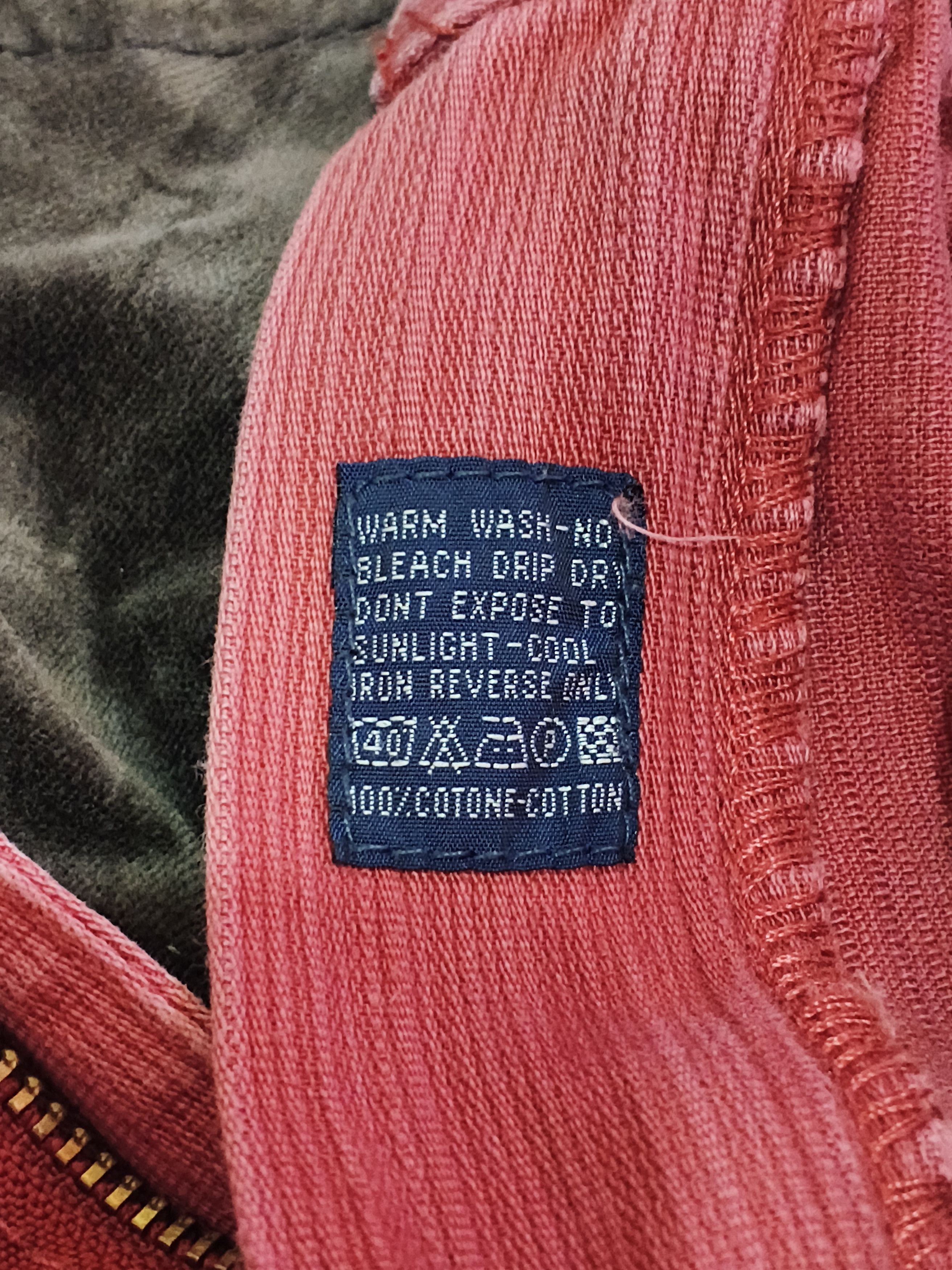 Valentino Vintage Valentino Jeans Straight Fit Pink Denim Size 26" / US 2 / IT 38 - 10 Thumbnail