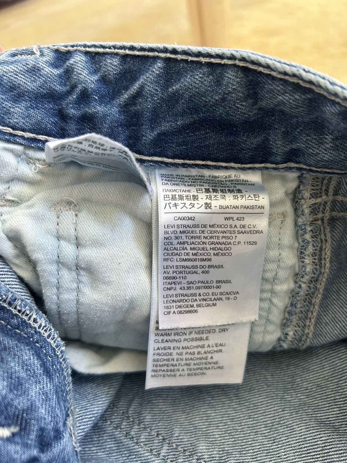 Levi's Levis Denim Carpenter Jeans Size US 30 / EU 46 - 10 Thumbnail