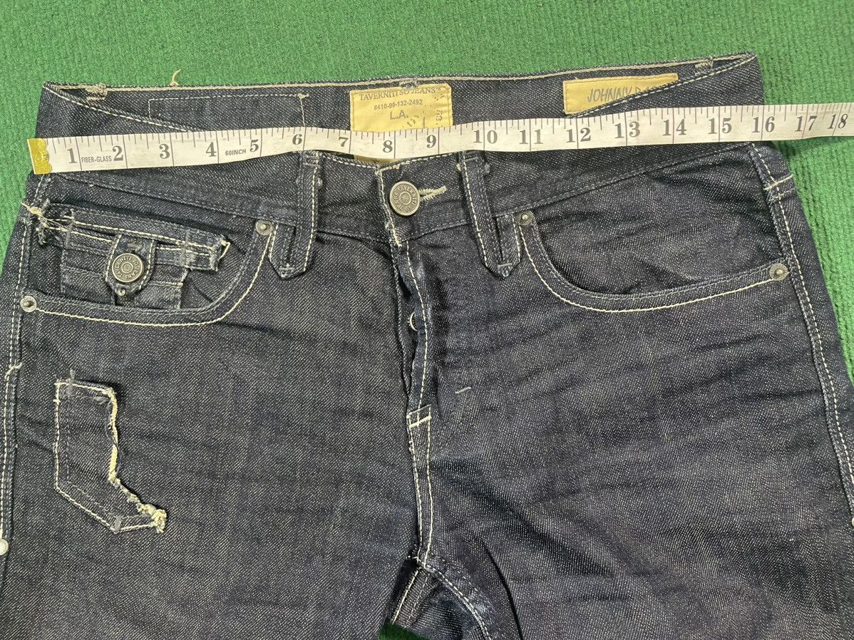 If Six Was Nine Jimmy Taverniti Flair Wide Leg Jeans Size US 32 / EU 48 - 11 Thumbnail
