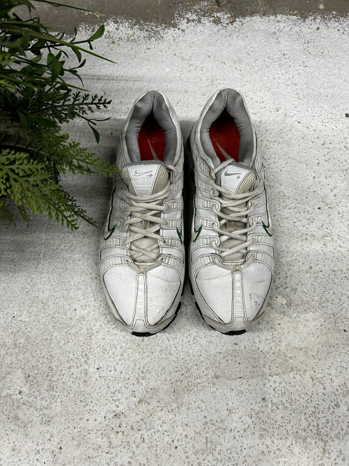 Nike × Vintage Y2K Nike Shox White/Green 2006 Size US 8 / EU 41 - 3 Thumbnail