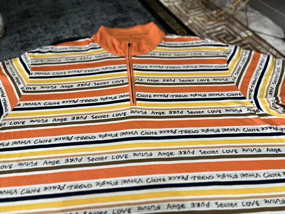 Jean Charles De Castelbajac Vintage Jc De Castelbajac 3/4 zipper spell out shirt Size US XL / EU 56 / 4 - 4 Thumbnail
