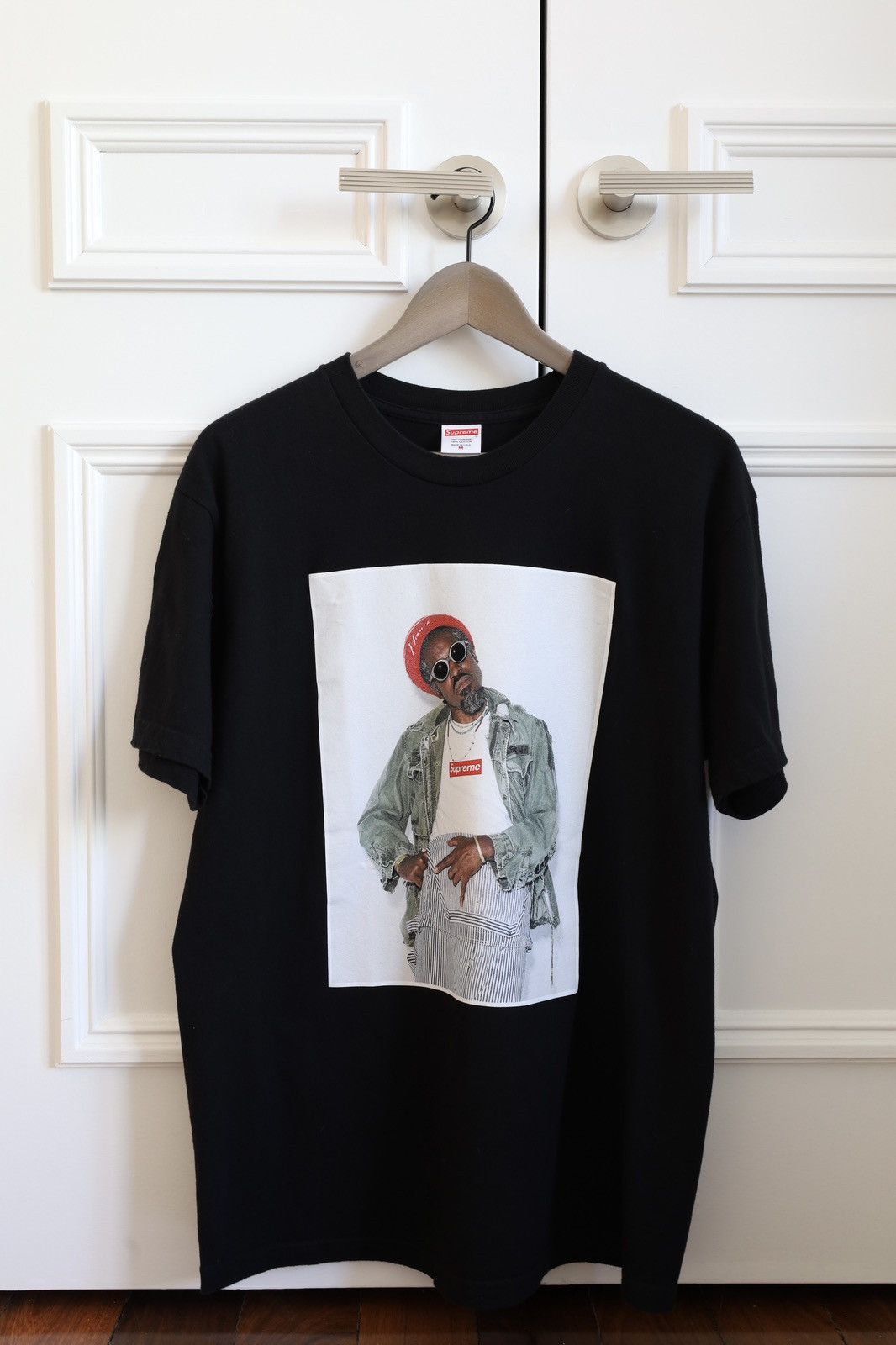 Supreme André 3000 Tee Black Men's - FW22 - US