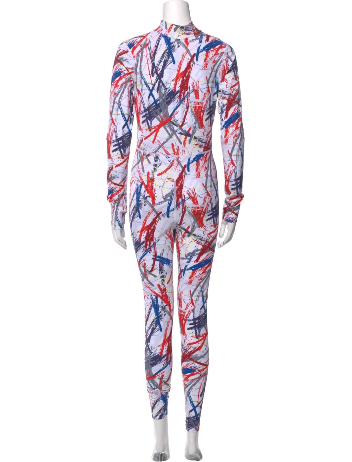 Other Marcell Von Berlin Printed Jumpsuit Size: M Size 32" / US 10 / IT 46 - 3 Thumbnail
