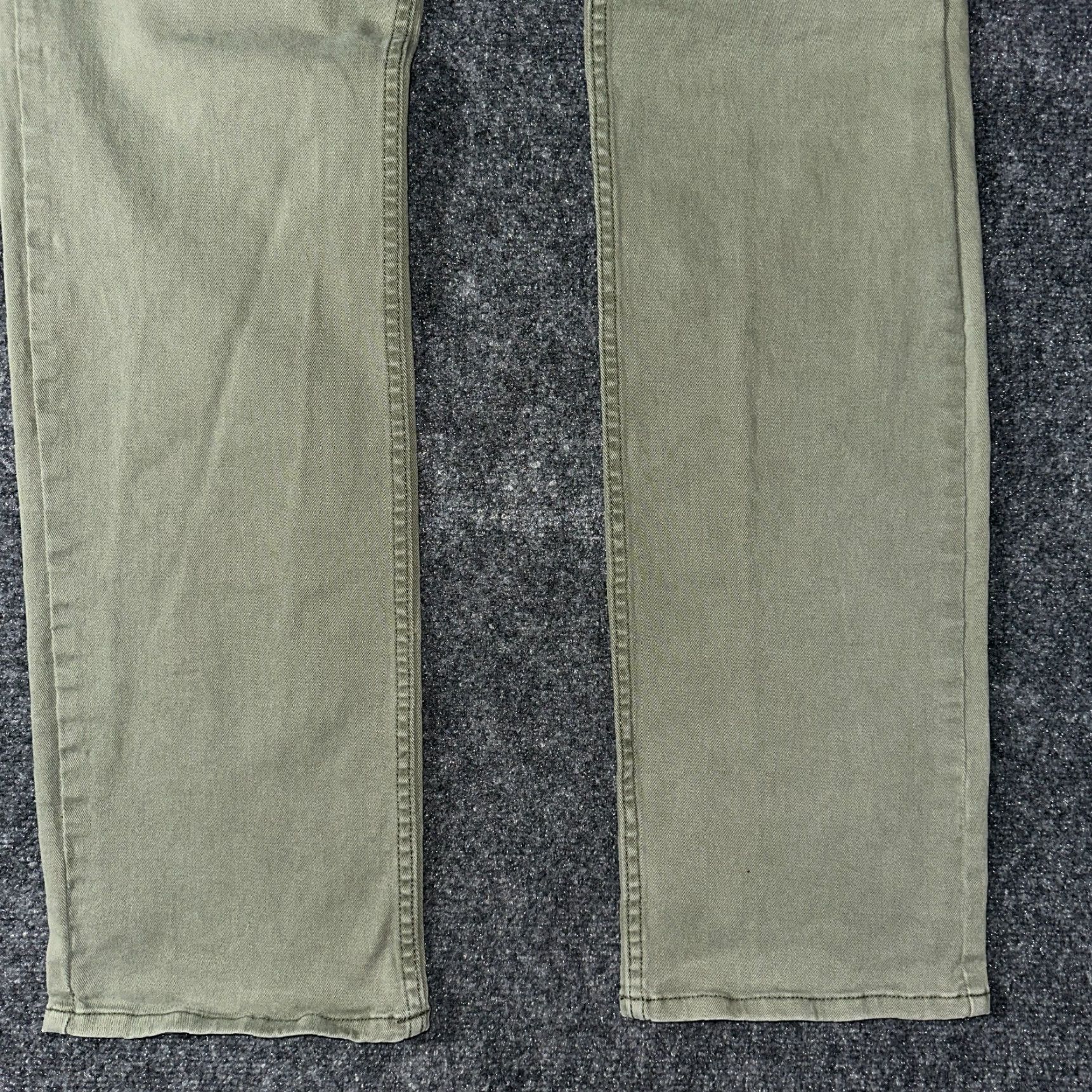 Banana Republic Banana Republic Jeans Mens 34 Khaki Green Cotton Stretch Straight Leg Pockets Belt Loop 5-Pocket Denim VINTAGE Style Modern Mens Size US 34 / EU 50 - 2 Thumbnail