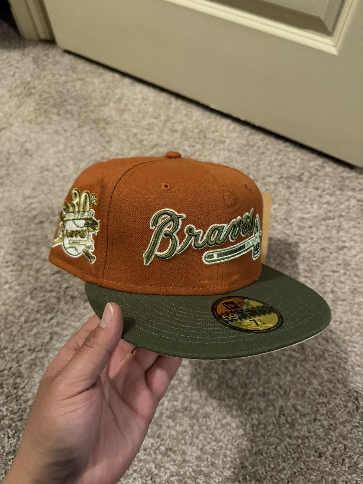 7 1/4 New Era Atlanta Braves 30th Anniversary Fitted