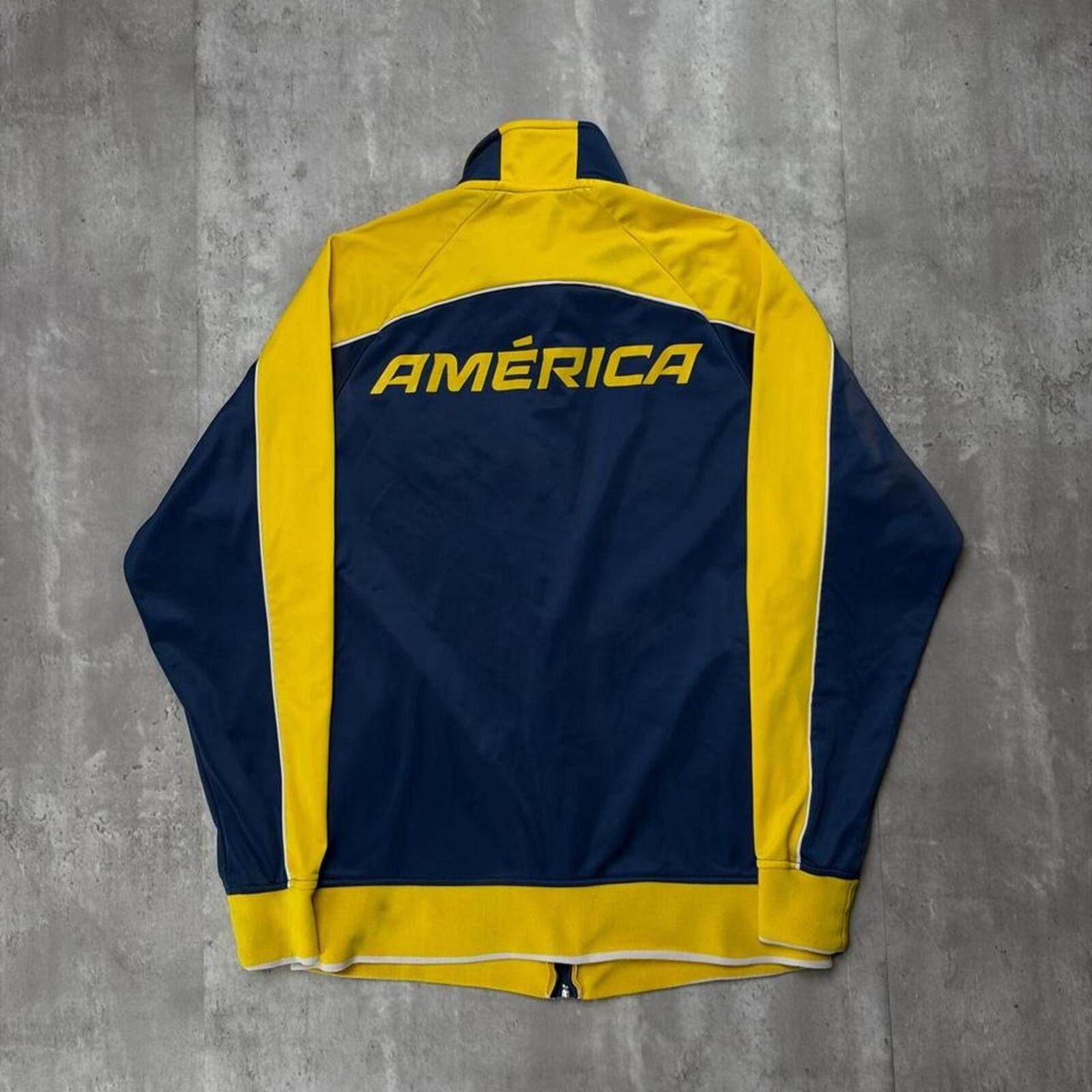 Other Y2K Navy Club America Liga Mx Faded Track Jacket Size US S / EU 44-46 / 1 - 2 Thumbnail