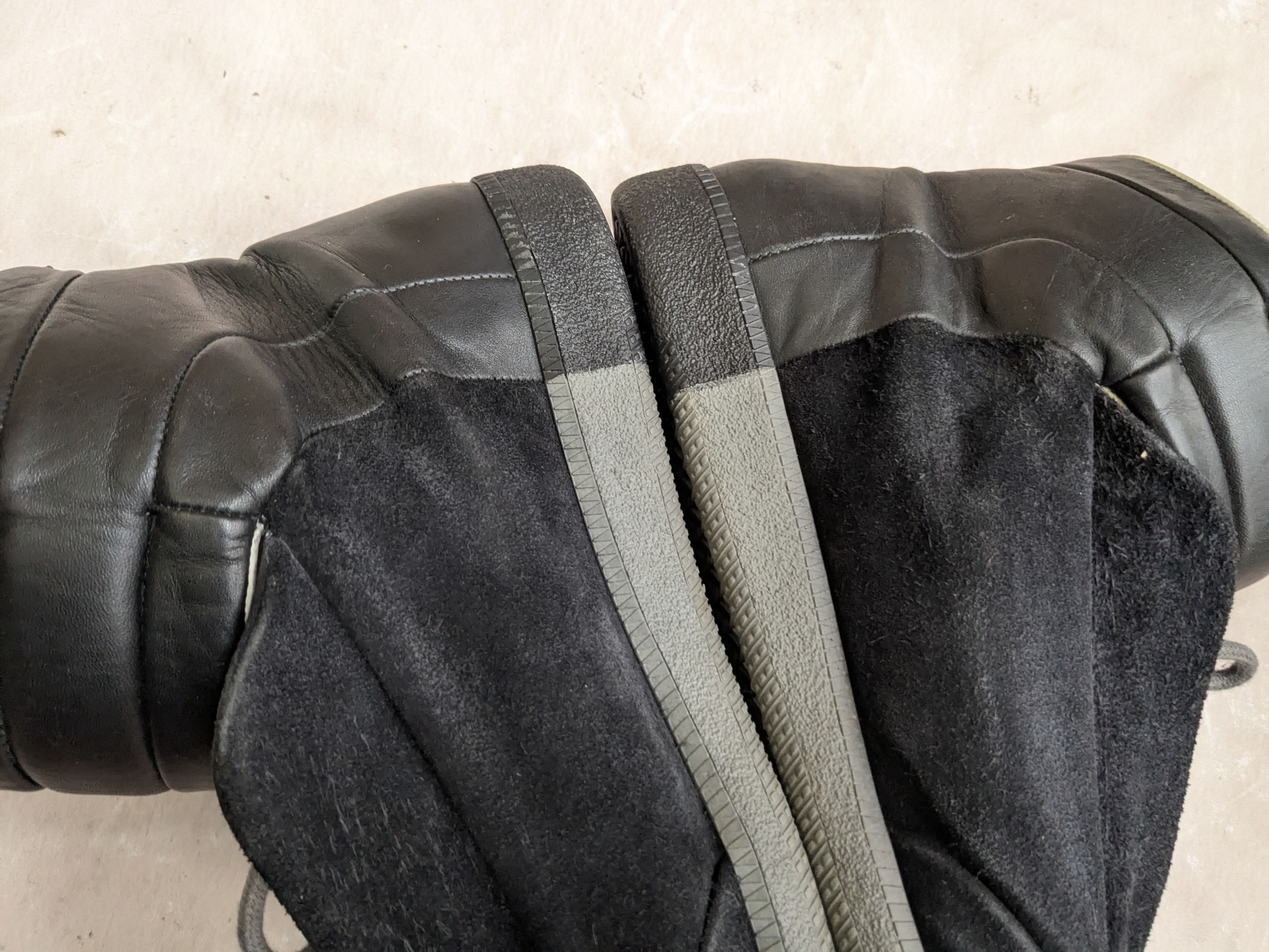 Maison Margiela Maison Margiela Future Black Gray 12 45 Suede Leather Size US 12 / EU 45 - 12 Thumbnail