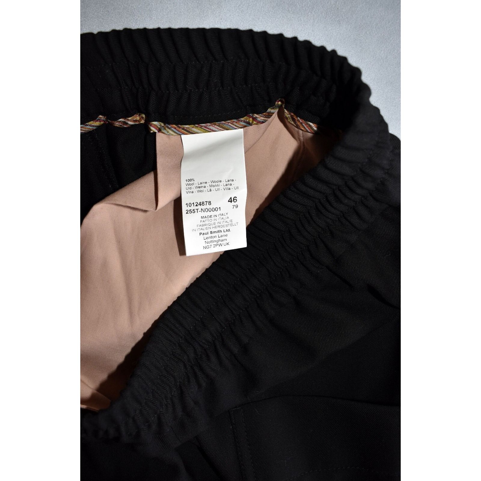Paul Smith A8 PS PAUL SMITH Wool Elastic Waistband Seam Pants 46 US 10 Size 32" / US 10 / IT 46 - 7 Thumbnail