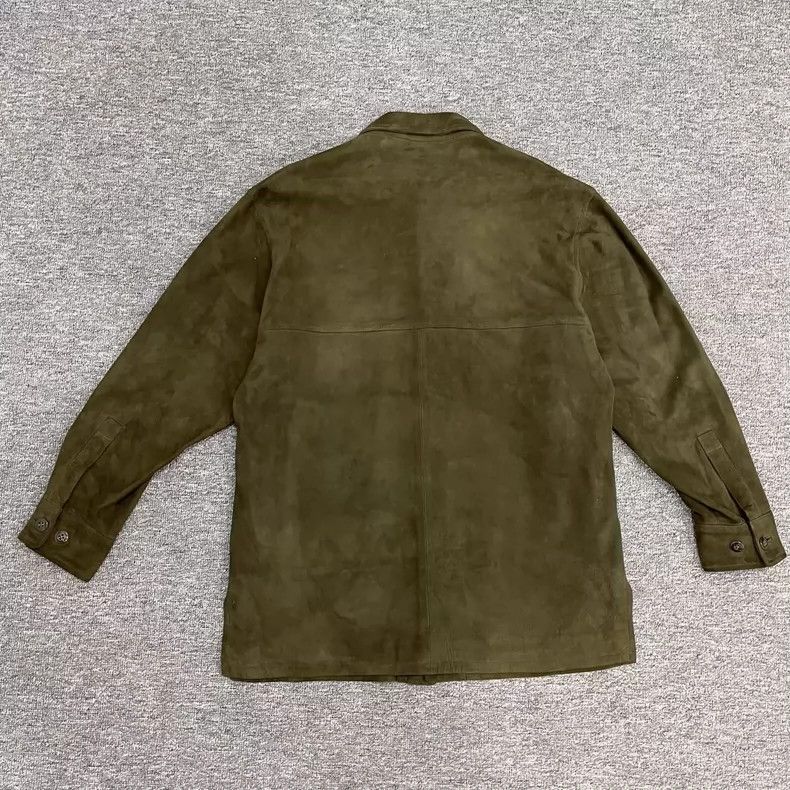 Dior Dior Dark green suede shirt jacket 2502-Nextarrow Size US M / EU 48-50 / 2 - 2 Thumbnail