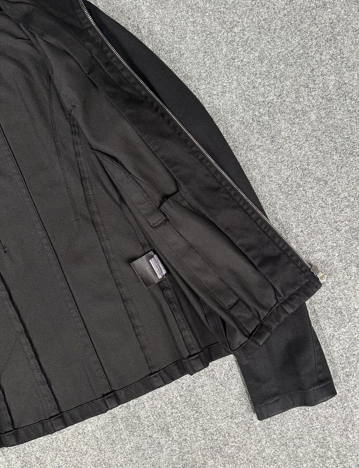 Julius Julius - SS12 “Edge” Waxed Funnel Neck Banana Sleeve Jacket Size US M / EU 48-50 / 2 - 8 Thumbnail