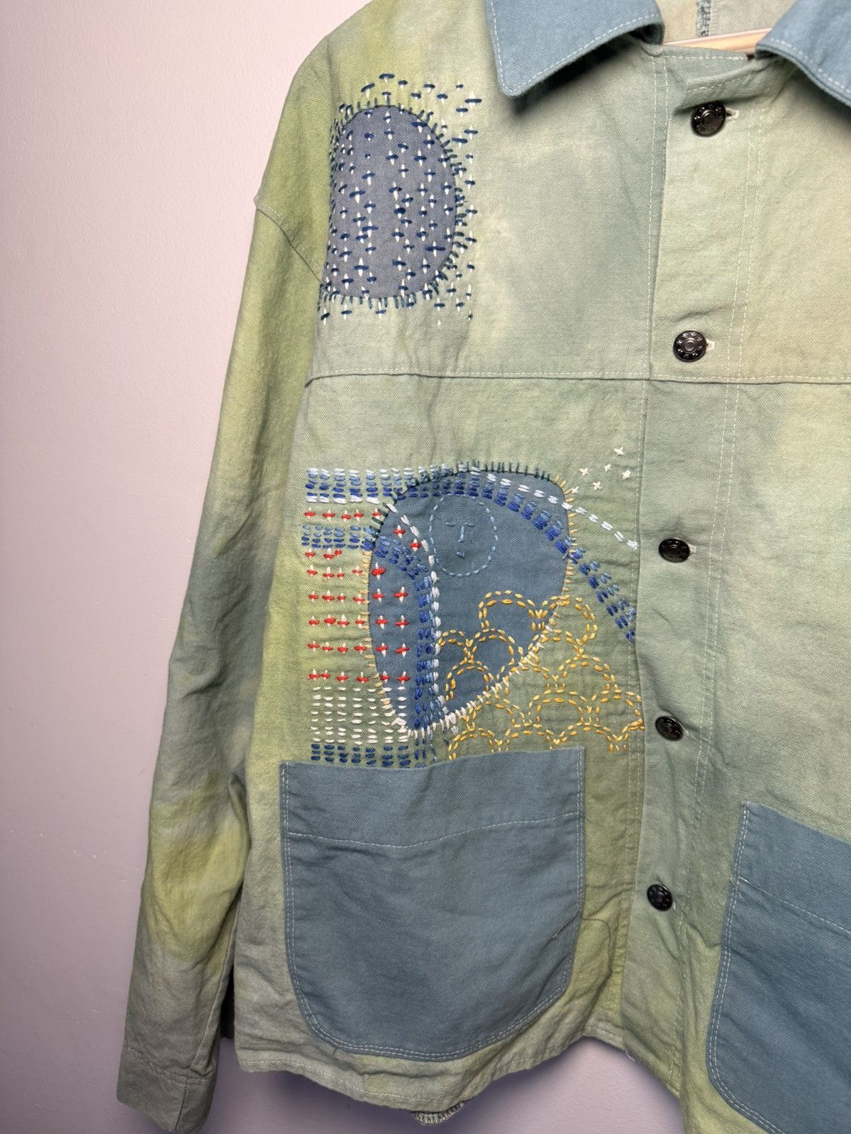 Other EMBROIDERED PAINTER SHIRT Size US XL / EU 56 / 4 - 4 Thumbnail