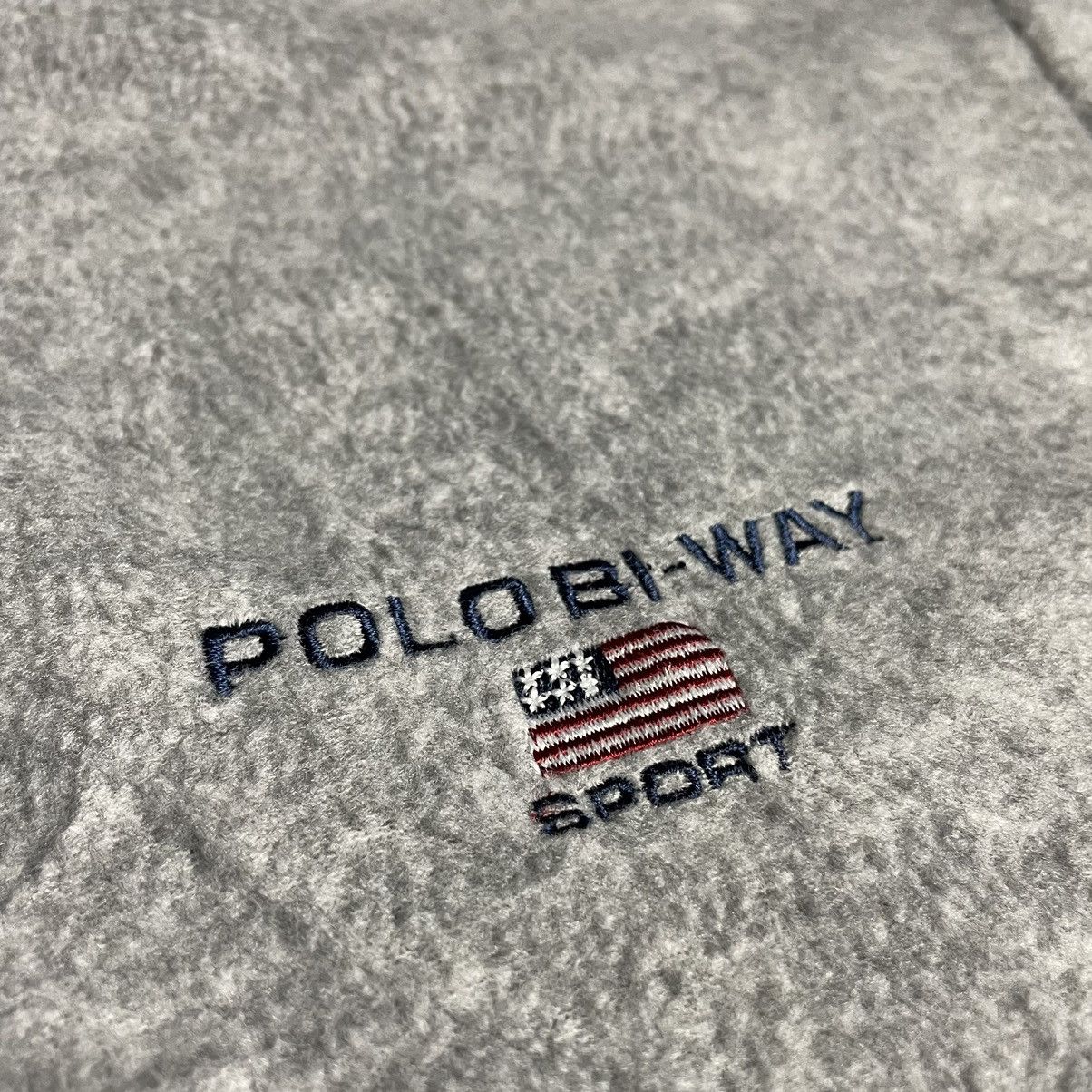 Polo Ralph Lauren 🇯🇵 VINTAGE POLO BI WAY SPORT FLEECE JACKET Size US L / EU 52-54 / 3 - 9 Thumbnail