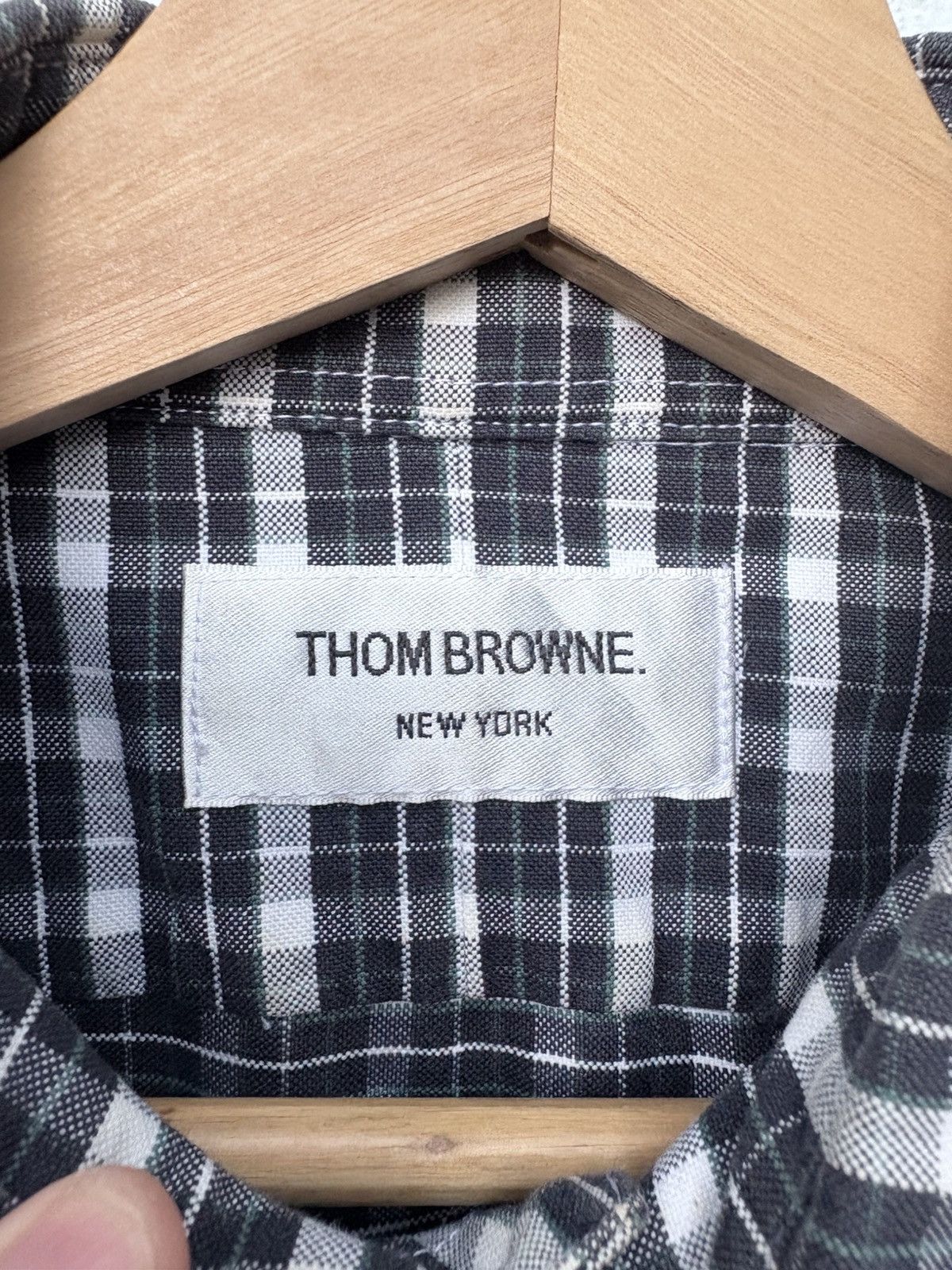 Thom Browne Authentic ‼️Thom Browne Oxford Classic Signature 4-Bar Shirt Size US L / EU 52-54 / 3 - 5 Thumbnail
