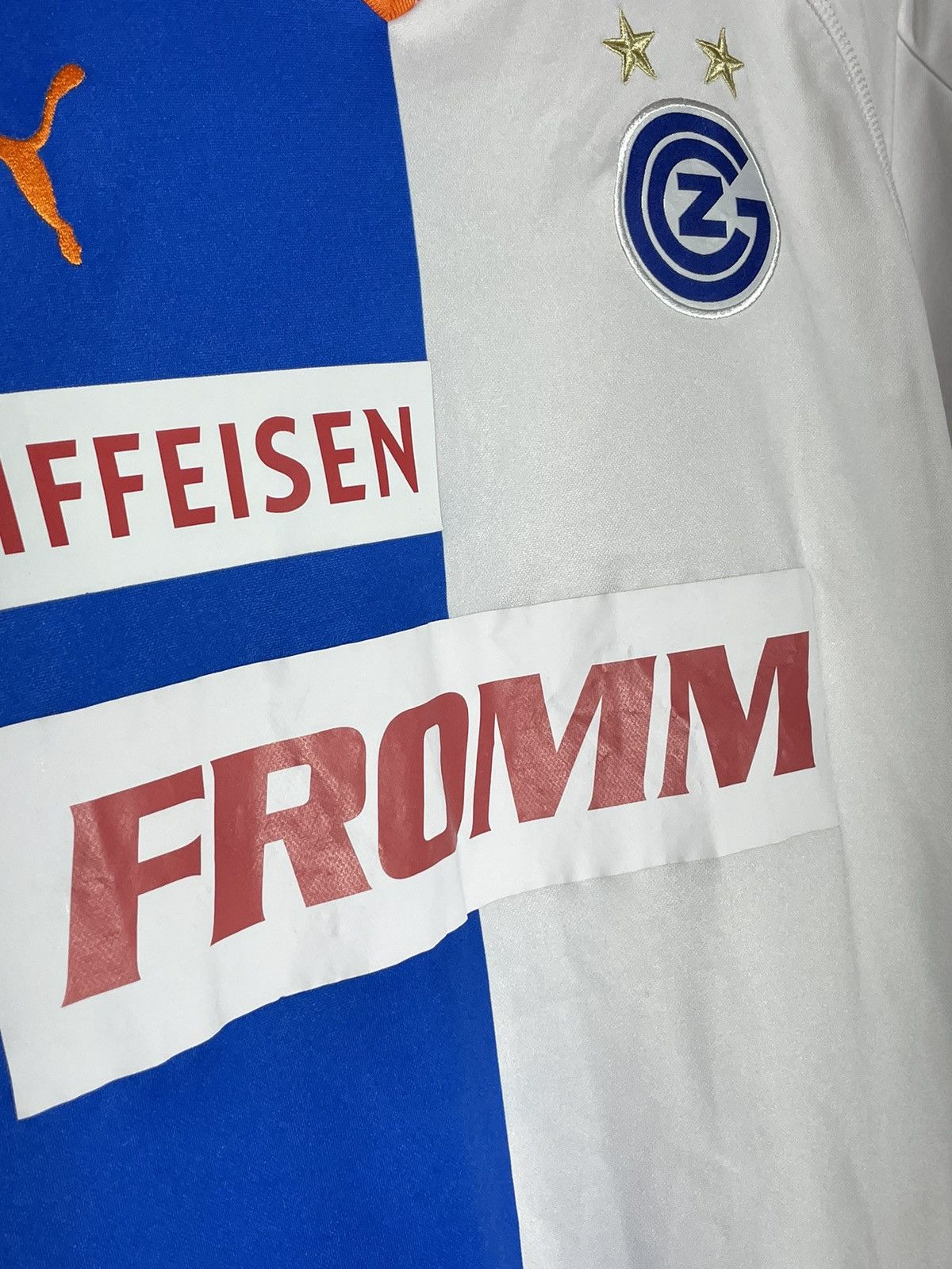 Puma Grasshopper Club Zurich Puma 2018-19 Home Football Shirt Size US L / EU 52-54 / 3 - 5 Thumbnail