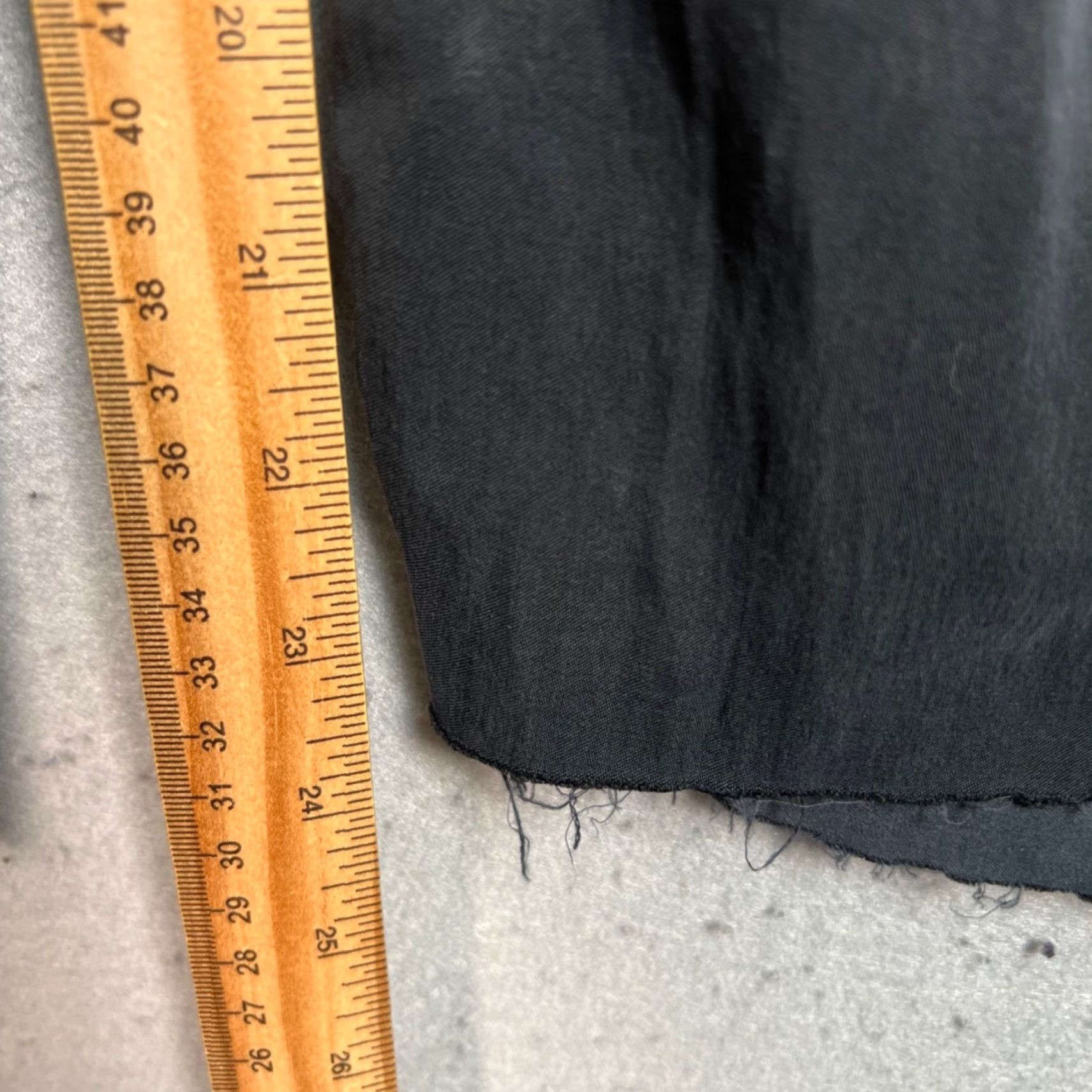 Vintage Djerf Avenue Pants Womens M Black Elastic Waist Wide-Leg Cupro Blend Dress Pants Women Medium Black Wide-Leg Vintage-Style N/A Size 32" / US 10 / IT 46 - 7 Thumbnail