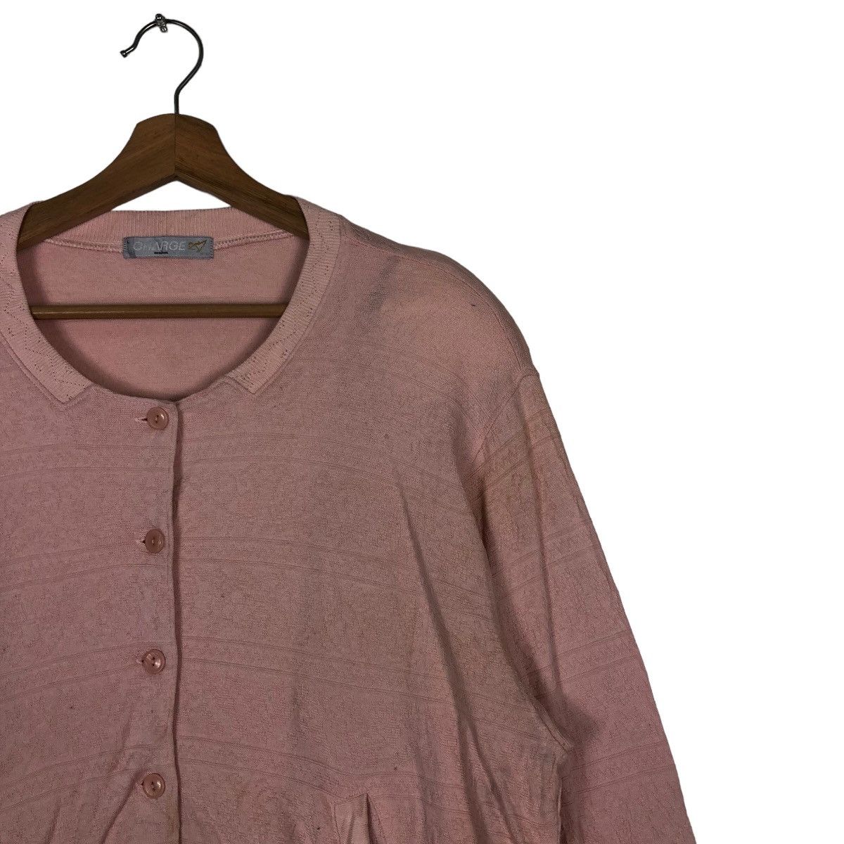 🔥90’s Vintage Knit Sweatshirt Charger Japan Issey Miyake