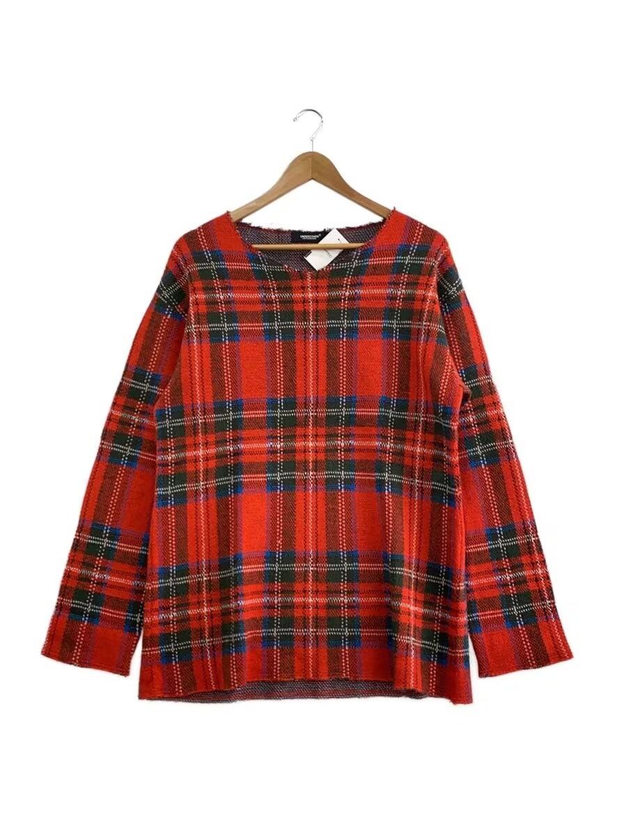 Undercover SS18 Checkered Knit Sweater Size US M / EU 48-50 / 2 - 1 Thumbnail
