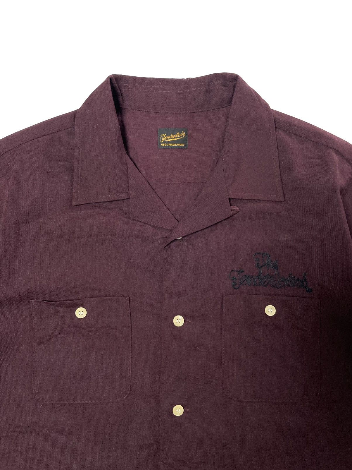 Tenderloin Rare Tenderloin Embroidery Shirt Maroon Size US S / EU 44-46 / 1 - 4 Thumbnail