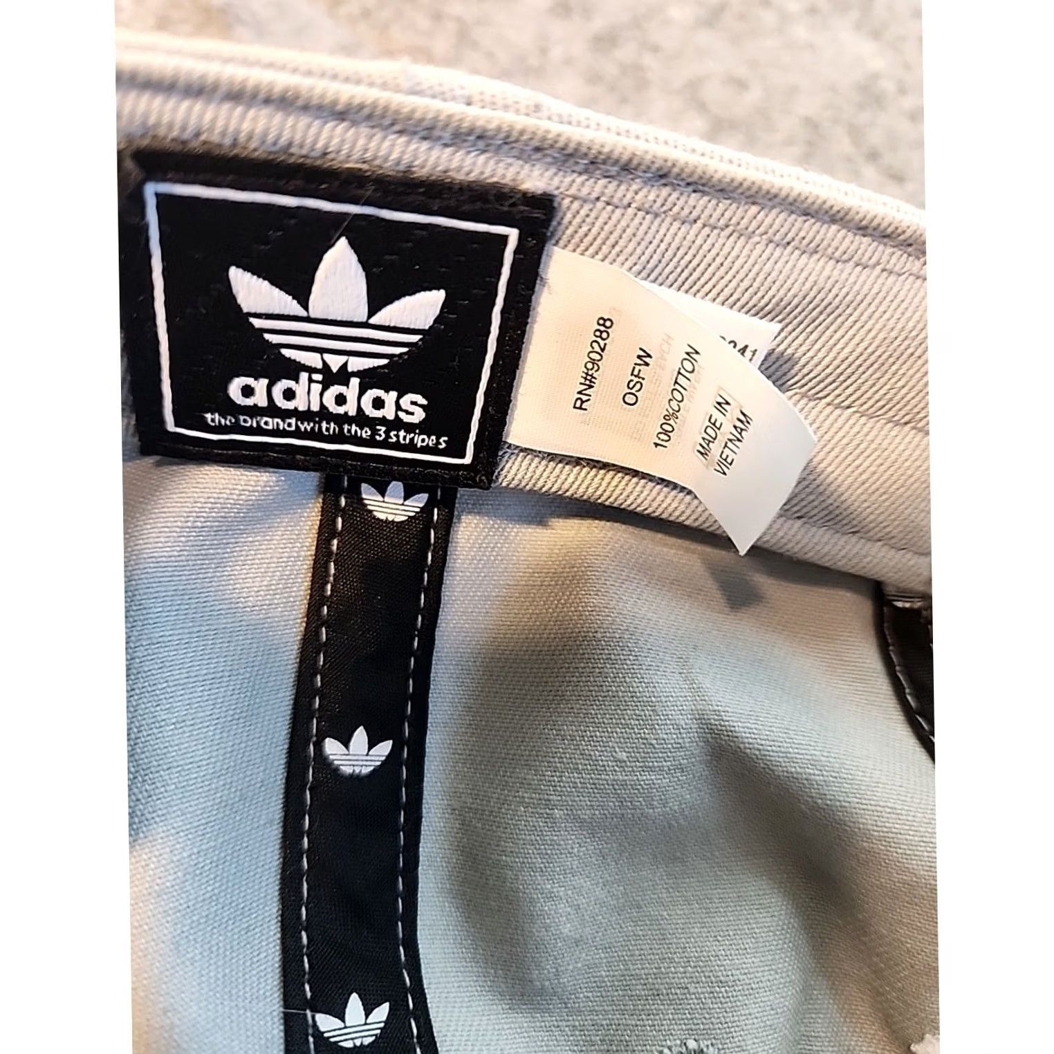 Adidas adidas Originals Hat Cap Baseball Trefoil Strapback Adjustable Unisex Tan Beige Beige One Size Unisex Adults Cotton Knit Adjustable Cap Size ONE SIZE - 6 Thumbnail