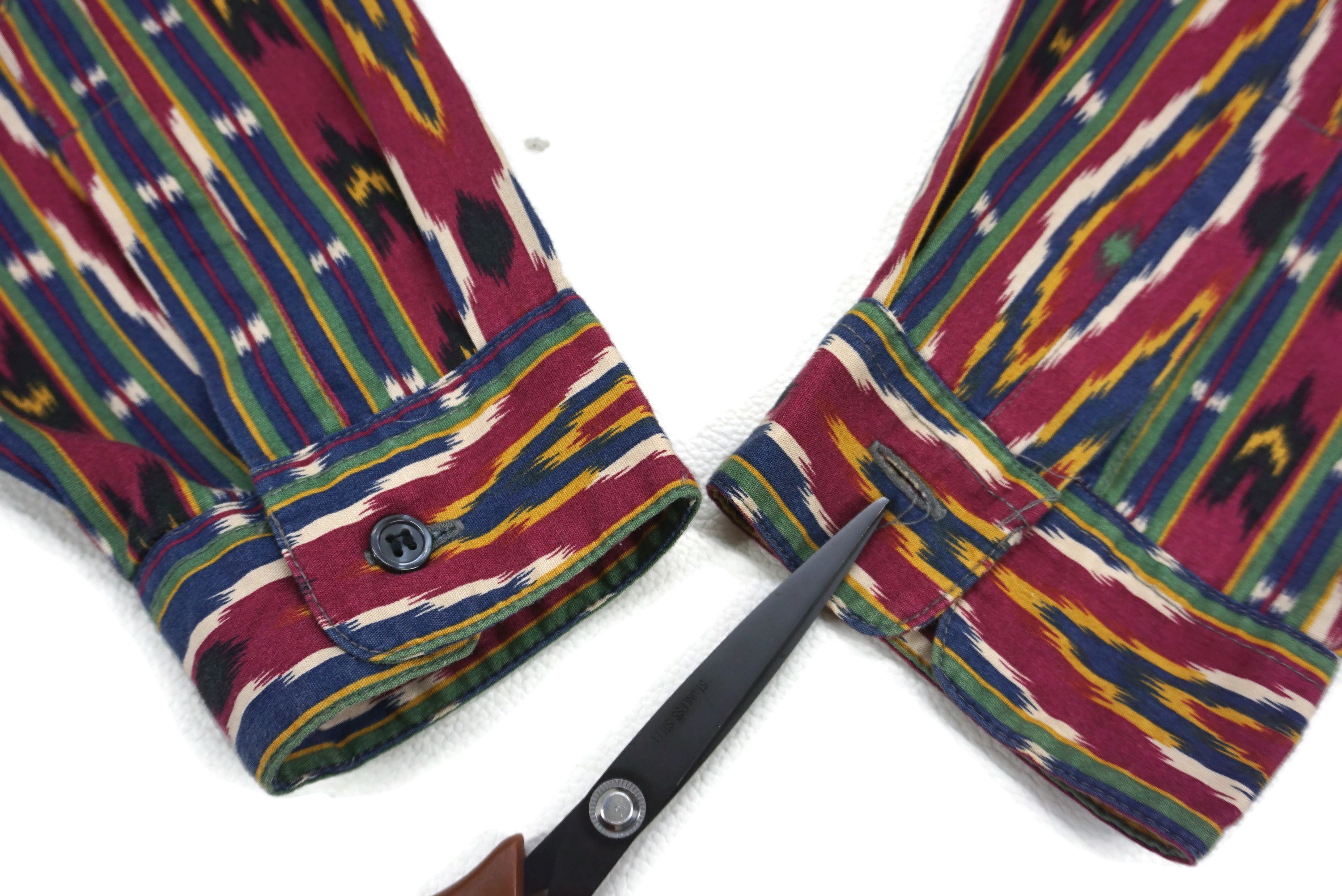 Japanese Brand Rio Brothers Western Shirt Aztec Southwestern Full Print Size US M / EU 48-50 / 2 - 7 Thumbnail