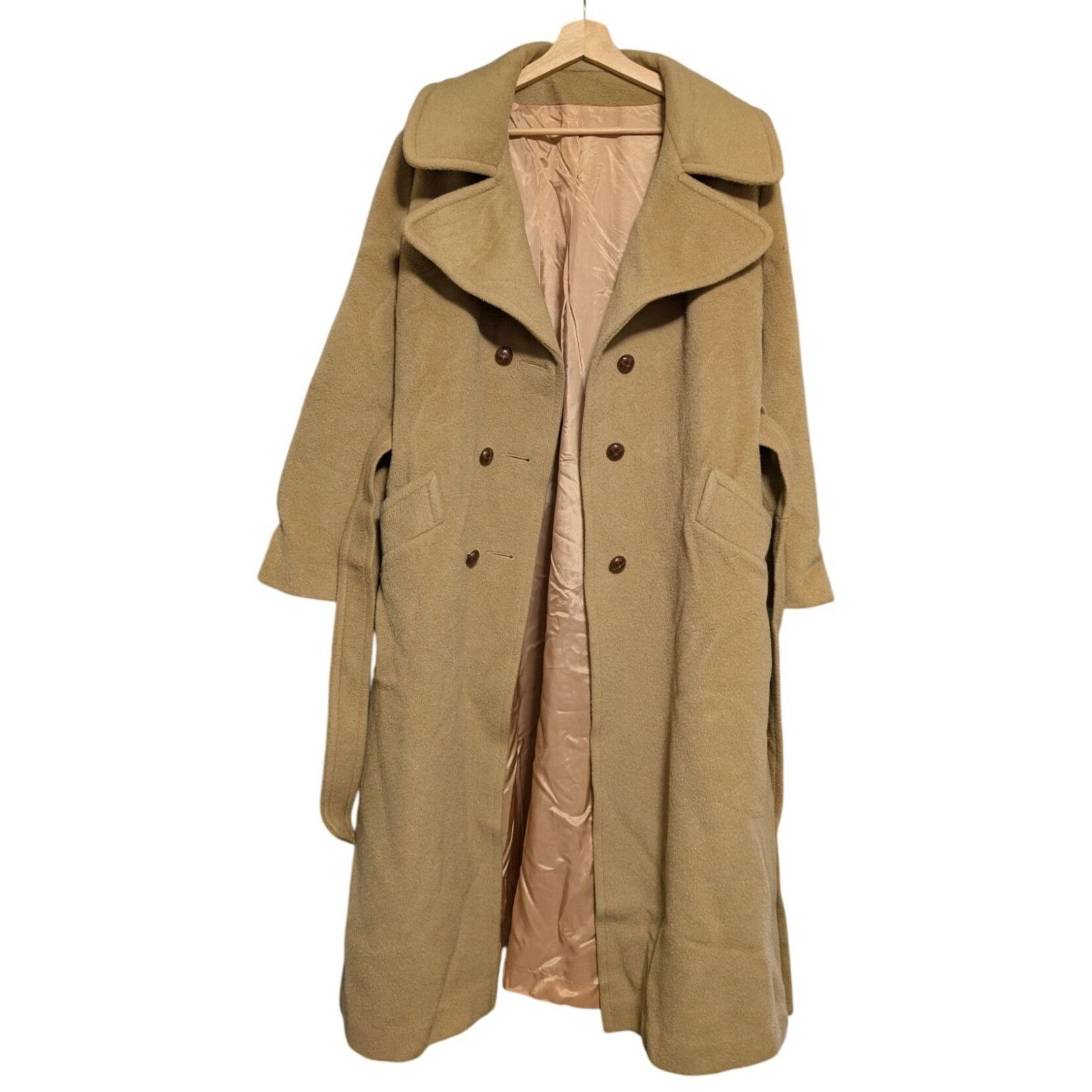 Stafford 70s Warren of Stafford Wool Long Coat Women Size XL Size XL / US 12-14 / IT 48-50 - 5 Thumbnail