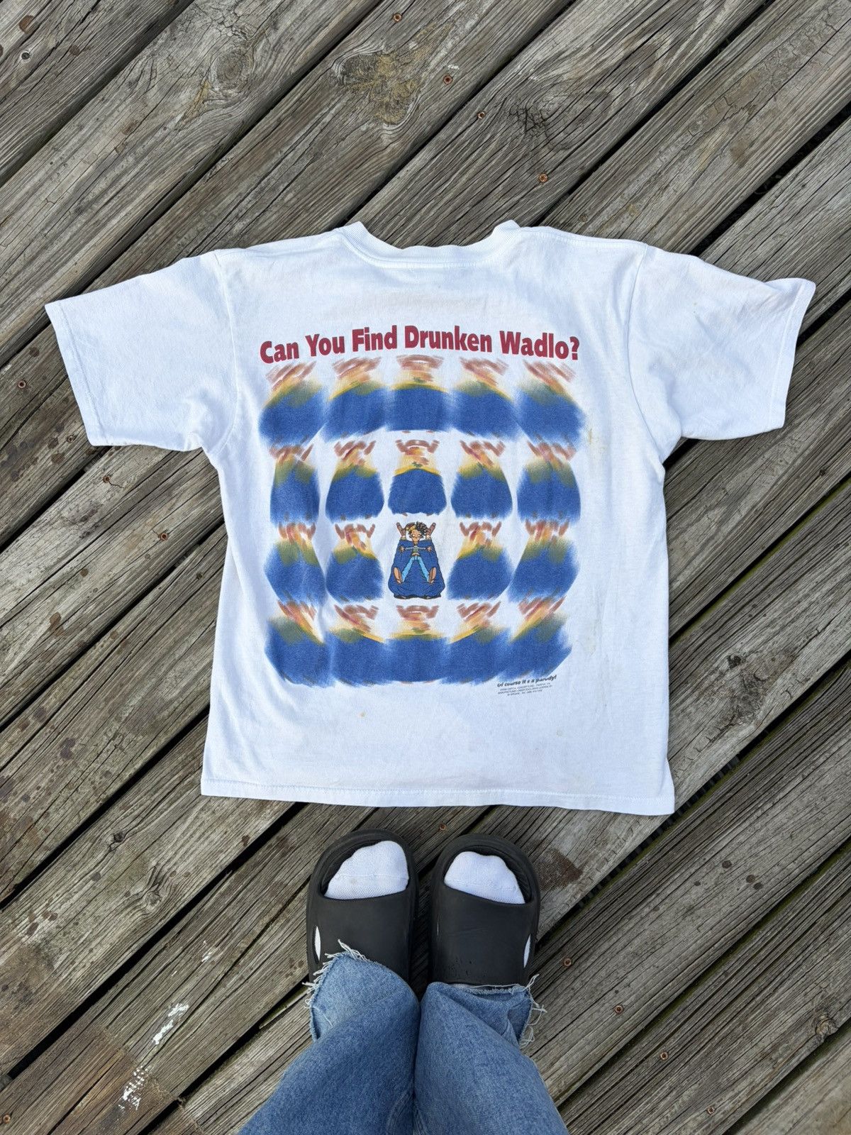 Vintage Single Stitch “Can you find drunken Waldo” graphic shirt Size US M / EU 48-50 / 2 - 3 Thumbnail